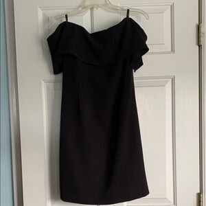 Elegant Black Off-Shoulder Dress